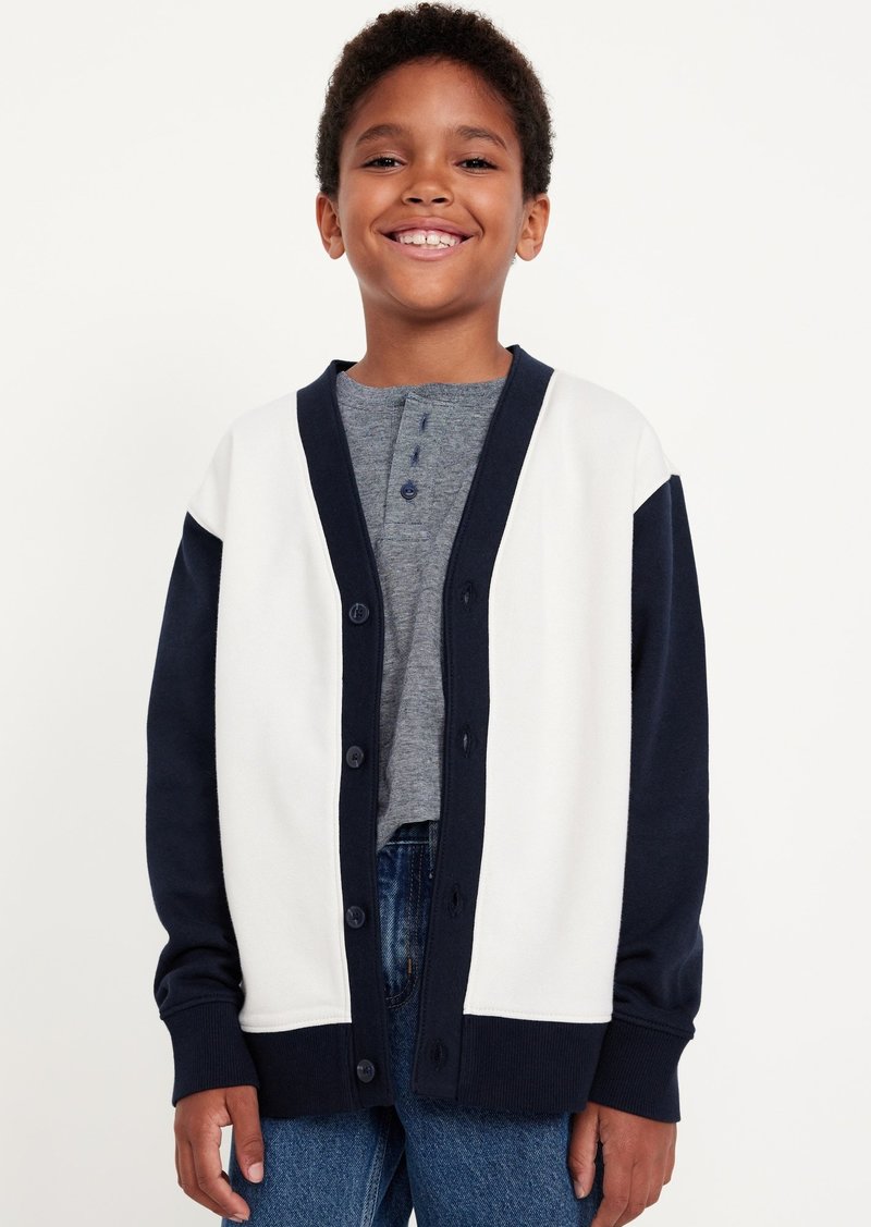 Old Navy Color-Block Cardigan Sweater for Boys