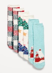 Old Navy Cozy Crew Socks 3-Pack for Women