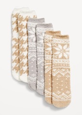 Old Navy Cozy Crew Socks 3-Pack for Women