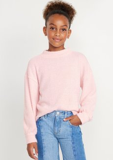 Old Navy Cozy Mock-Neck Chenille Sweater for Girls