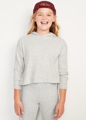 Old Navy Cozy Rib-Knit Pullover Hoodie for Girls