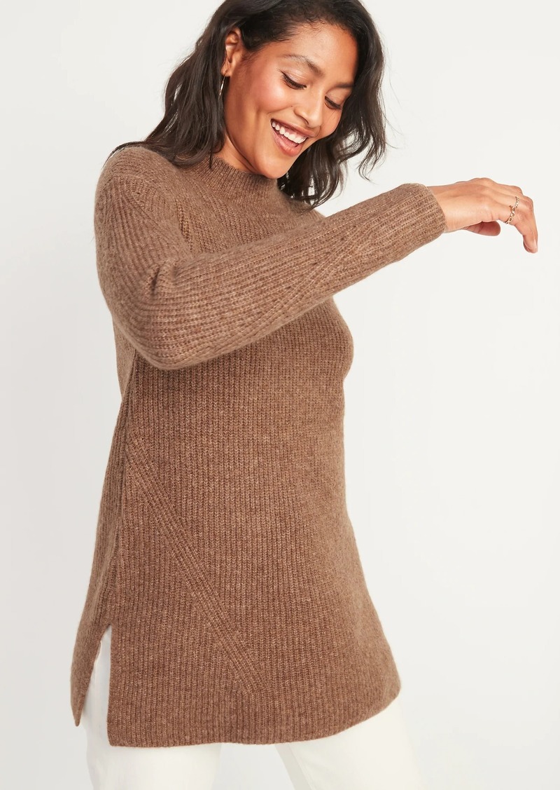 Old Navy Cozy Textured Tunic Sweater for Women