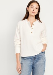 Old Navy Cozy Thermal-Knit Henley