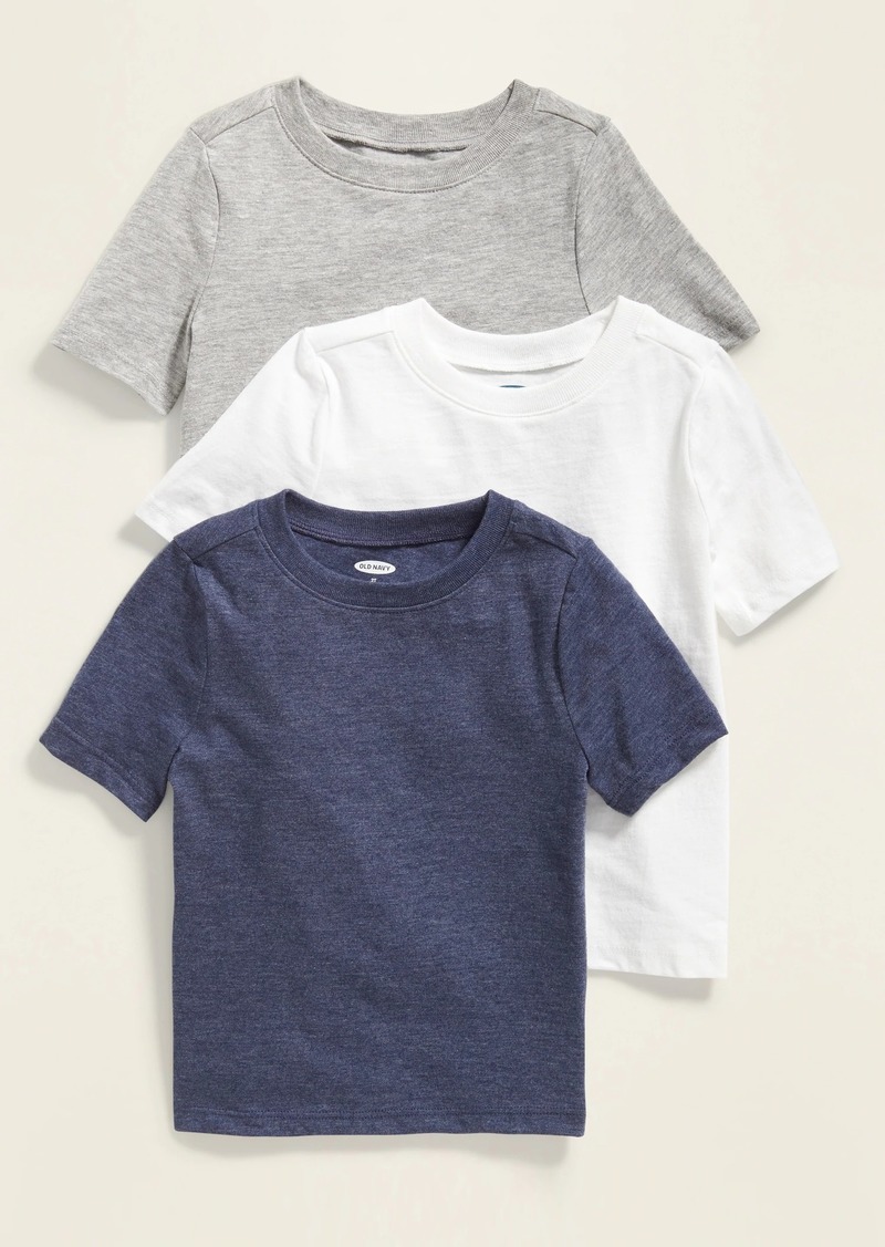 Old Navy Unisex Crew-Neck Tee 3-Pack for Toddler