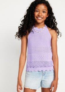 Old Navy Crochet-Knit Tank Top for Girls