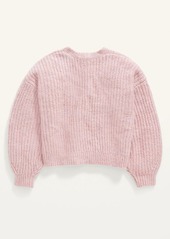 Old Navy Cropped Button-Front Cardigan Sweater for Girls