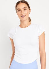 Old Navy FlowForm Crop Cutout-Back Top