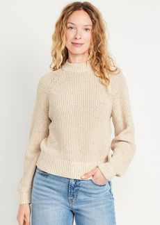 Old Navy Shaker Stitch Crop Sweater