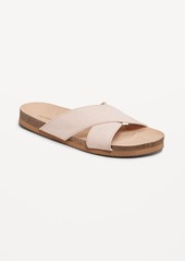 Old Navy Cross-Strap Cork Sandals