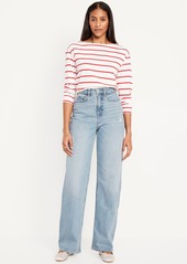 Old Navy Curvy Extra High-Waisted Wide-Leg Jeans