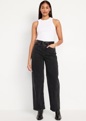 Old Navy Curvy Extra High-Waisted Wide-Leg Jeans