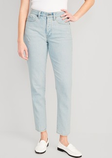 Old Navy Curvy High-Waisted Button-Fly OG Straight Ankle Jeans