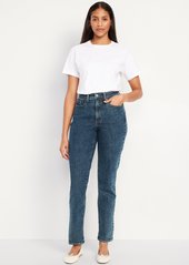 Old Navy Curvy High-Waisted OG Straight Ankle Jeans