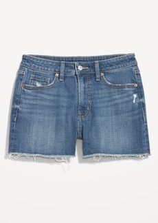Old Navy Curvy High-Waisted OG Jean Shorts -- 3-inch inseam