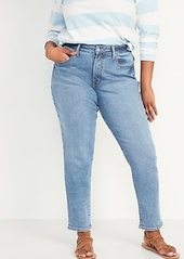 Old Navy Curvy High-Waisted OG Straight Jeans for Women
