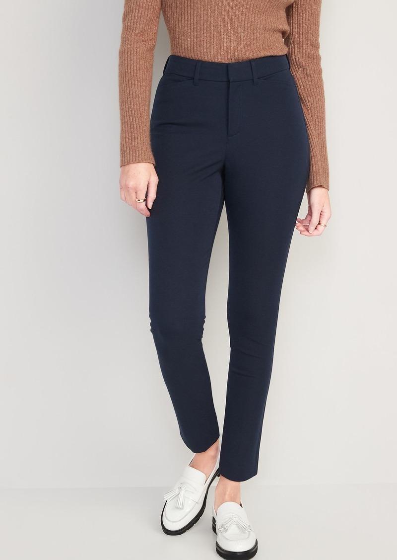 Old Navy Curvy High-Waisted Pixie Skinny Ankle Pants