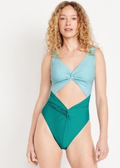 Old Navy Cutout One-Piece Swimsuit