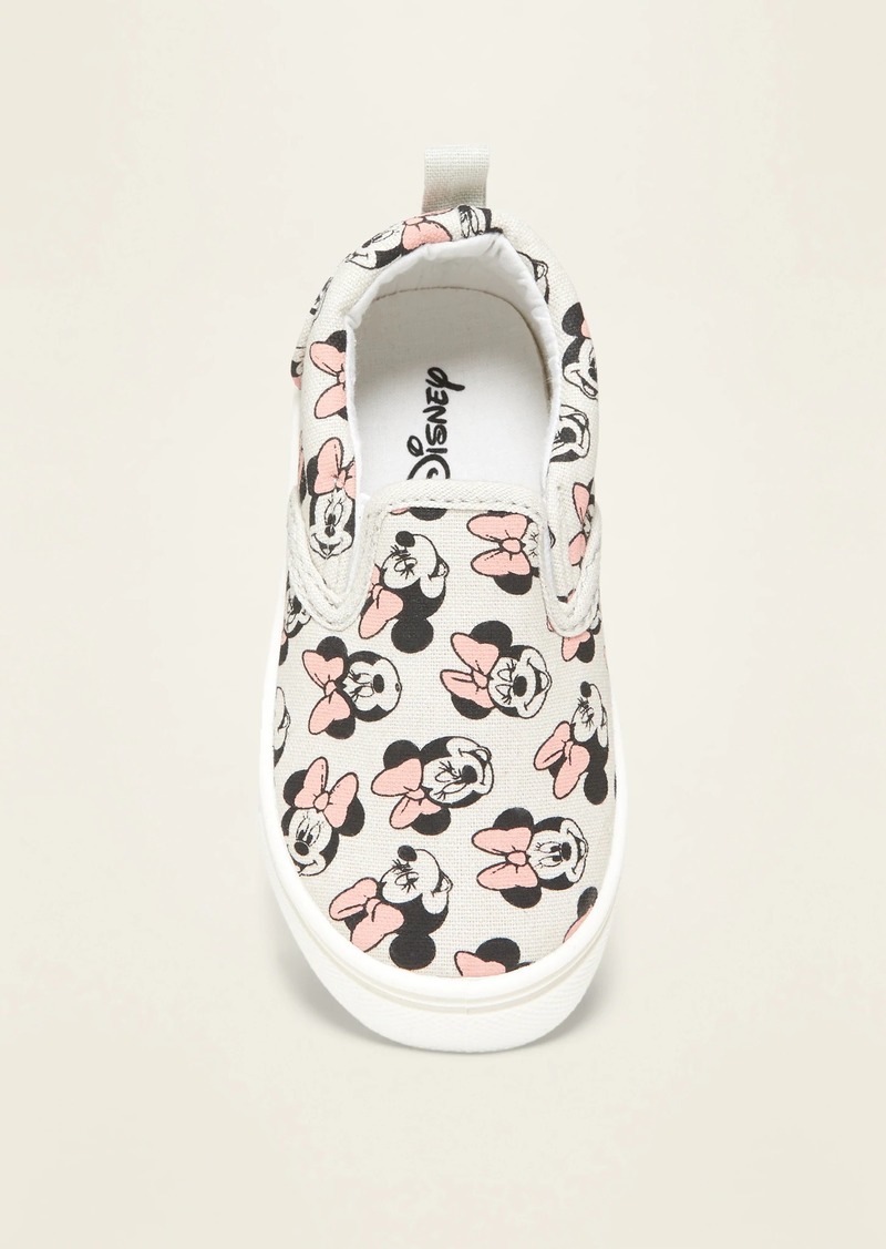 minnie mouse slip ons