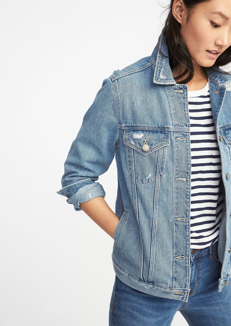 old navy boyfriend denim jacket