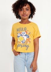 Old Navy Dolman-Sleeve Licensed Graphic T-Shirt for Girls