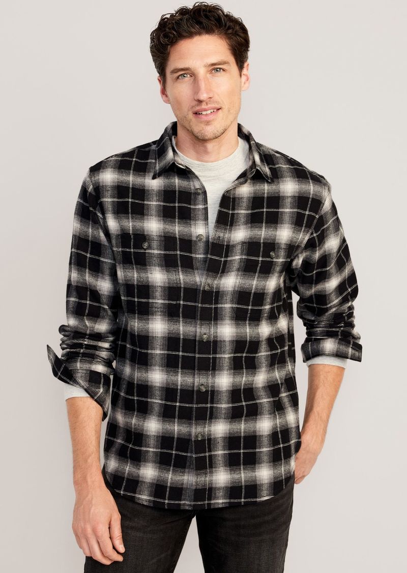 Old Navy Double-Brushed Flannel Shirt