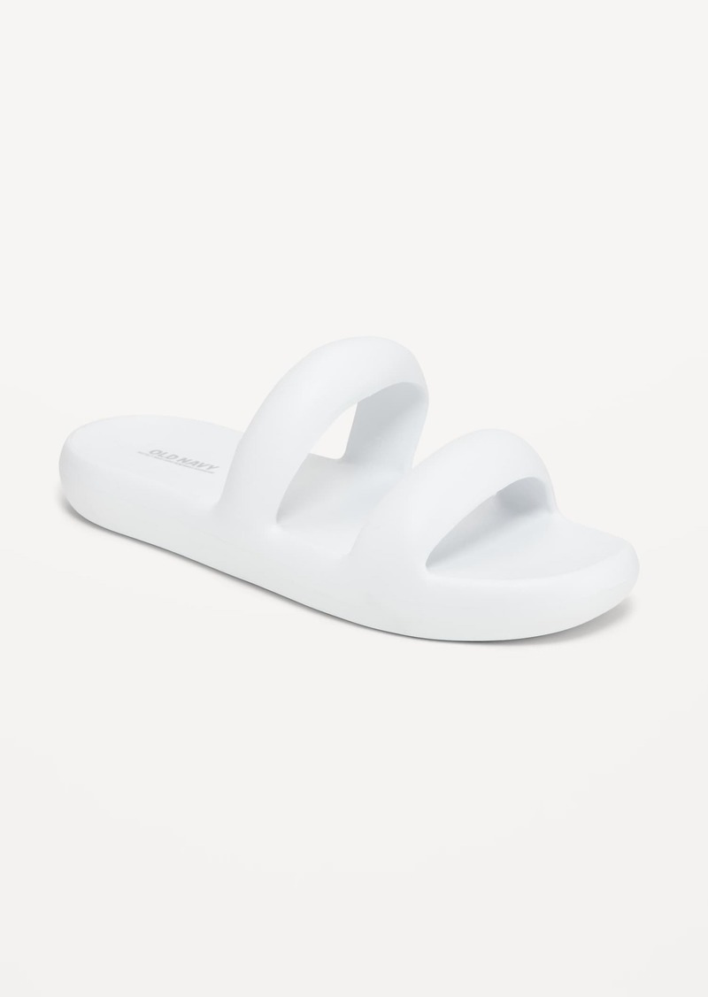 Old Navy Double-Strap Puff Slide Sandals