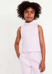 Old Navy Dynamic Fleece Sleeveless Mock-Neck Top for Girls