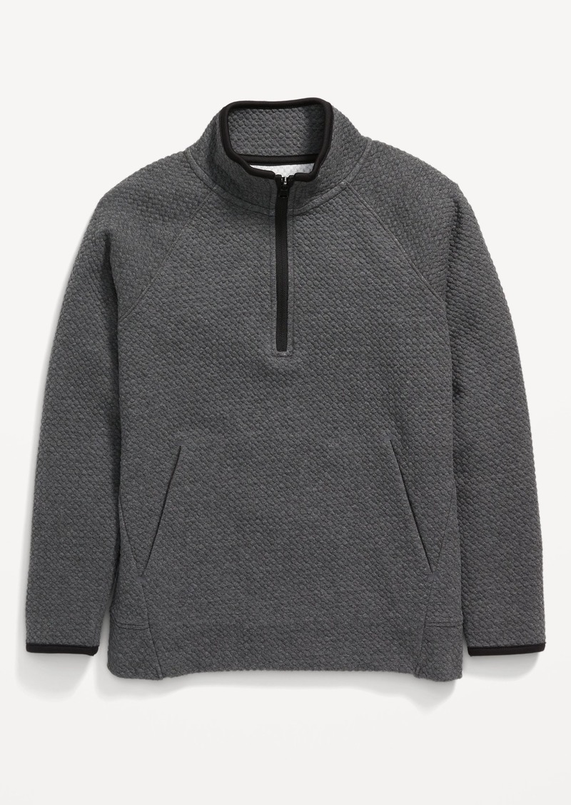Old Navy Dynamic Fleece Textured Quarter-Zip Sweatshirt for Boys