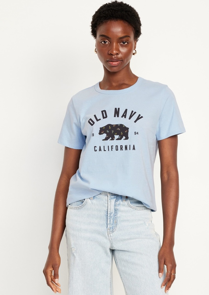 Old Navy EveryWear Logo-Graphic T-Shirt