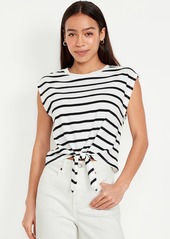 Old Navy EveryWear Tie-Front Top