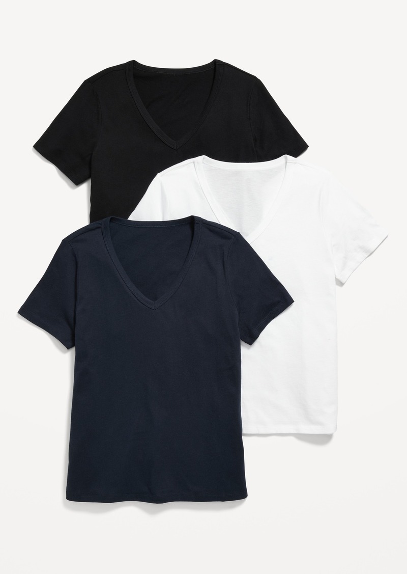 Old Navy EveryWear V-Neck T-Shirt 3-Pack