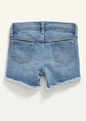 Old Navy Exposed-Lace Ripped Jean Shorts for Toddler Girls