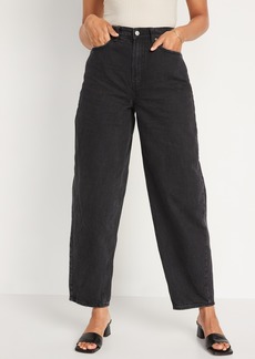 Old Navy Extra High-Waisted Balloon Ankle Jeans