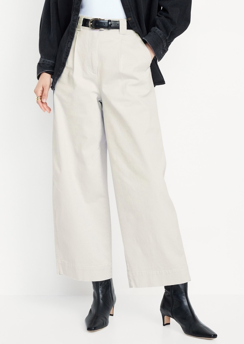 Old Navy Extra High-Waisted Barrel Wide-Leg Pants