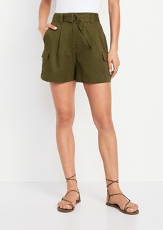 Old Navy Extra High-Waisted Cargo Shorts -- 4.5-inch inseam
