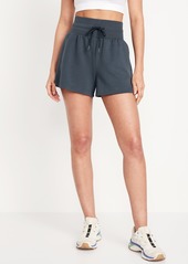 Old Navy Extra High-Waisted Dynamic Fleece Shorts -- 3.5-inch inseam