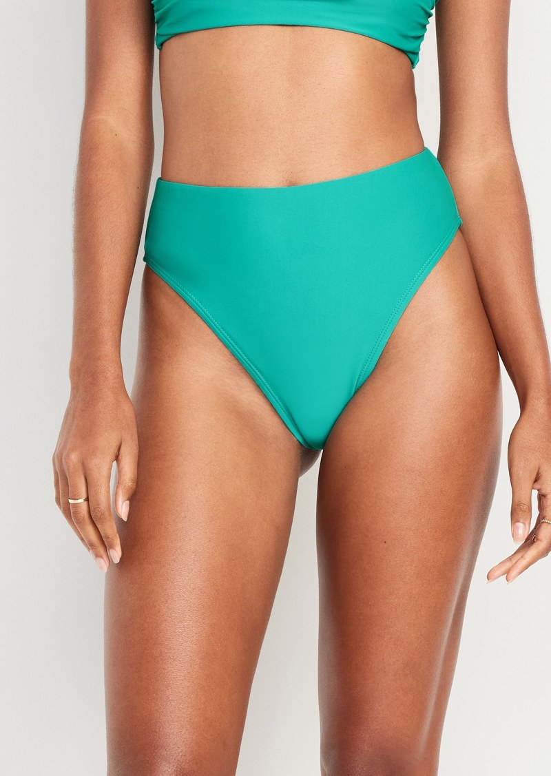 Old Navy Extra High-Waisted French-Cut Swim Bottoms