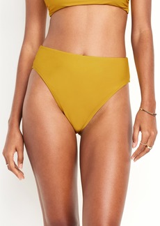 Old Navy Extra High-Waisted French-Cut Swim Bottoms