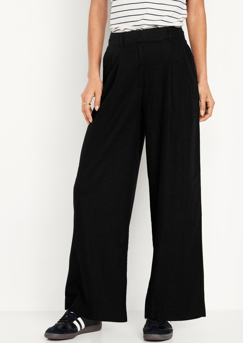 Old Navy Extra High-Waisted Super Wide-Leg Taylor Pants