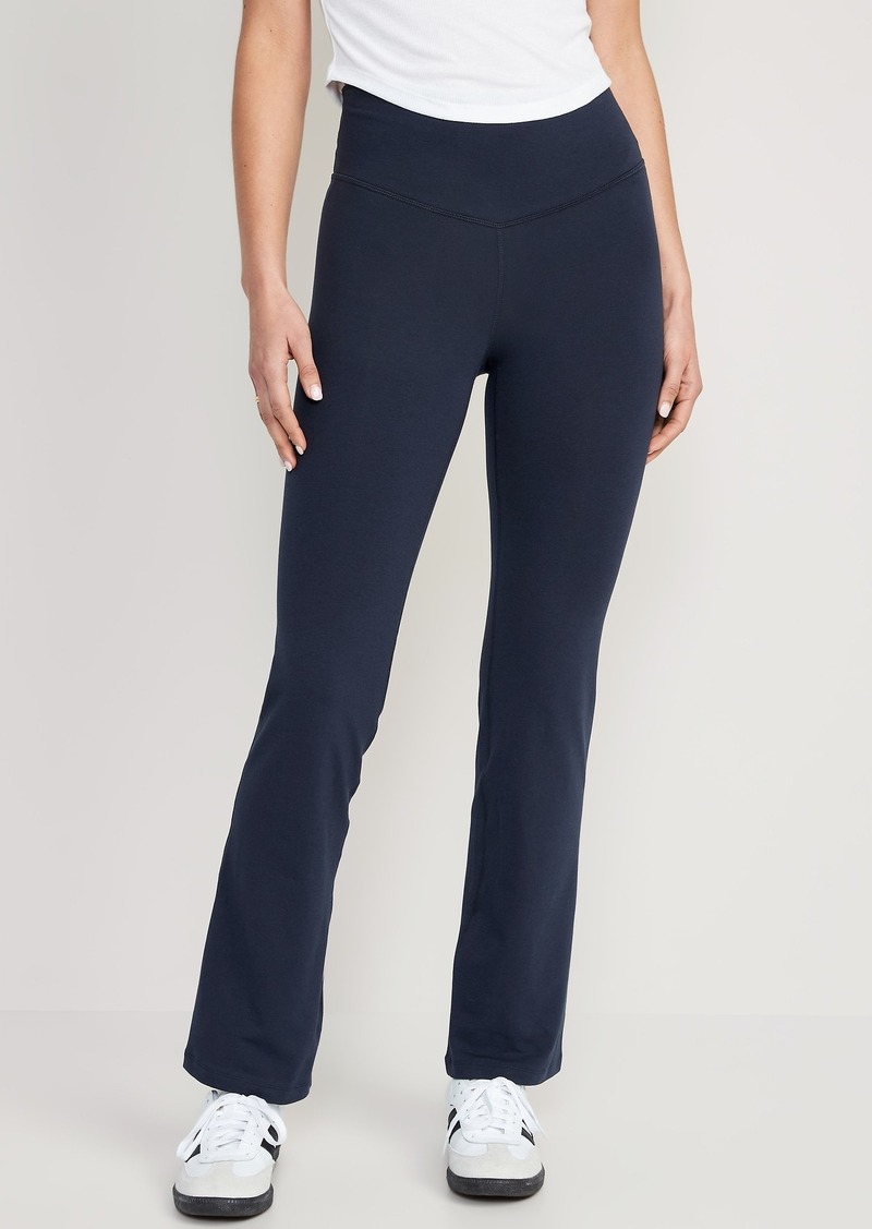 Old Navy Extra High-Waisted PowerChill Slim Boot-Cut Pants