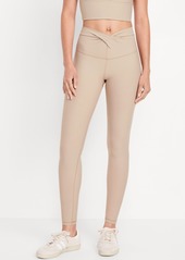 Old Navy Extra High-Waisted PowerSoft Twist-Front Leggings