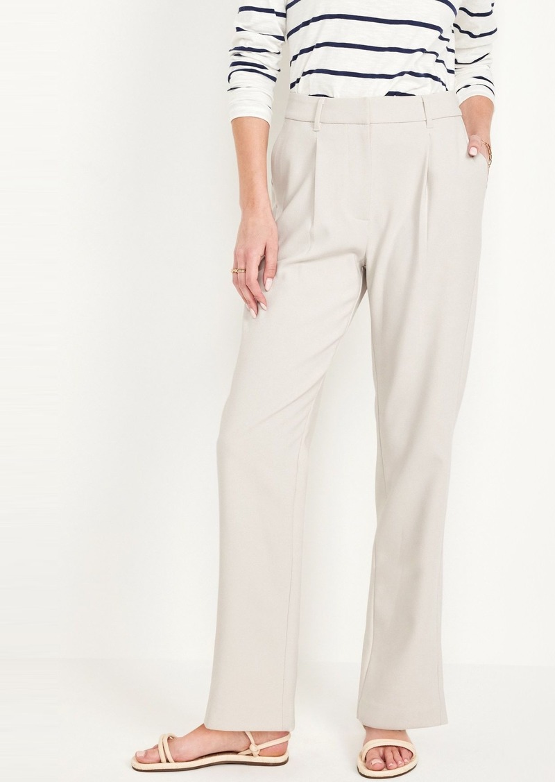 Old Navy Extra High-Waisted Relaxed Slim Taylor Pants