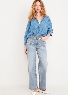 Old Navy Extra High-Waisted Sky-Hi Wide-Leg Jeans