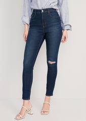 Old Navy Extra High-Waisted Rockstar 360° Stretch Super-Skinny Jeans