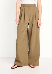 Old Navy Extra High-Waisted Poplin Super Wide-Leg Taylor Pants