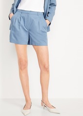 Old Navy Extra High-Waisted Taylor Trouser Shorts -- 5-inch inseam