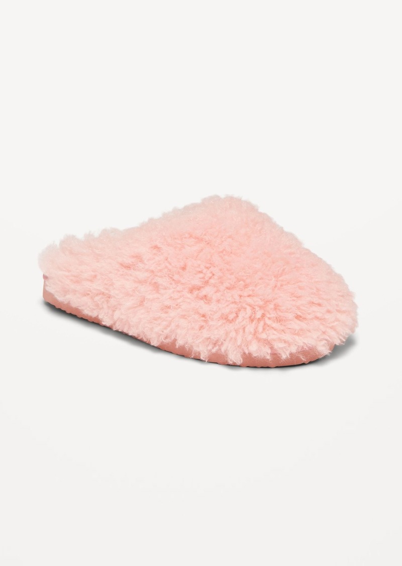 Old Navy Faux Fur Mule Slippers for Women