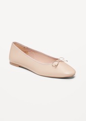 Old Navy Faux Leather Ballet Flat