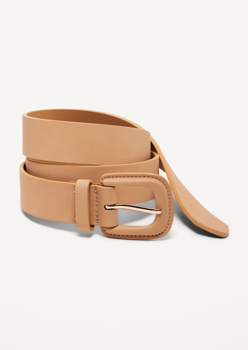 Old Navy Faux-Leather Belt for Women