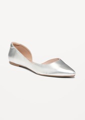 Old Navy Faux-Leather D'Orsay Flats